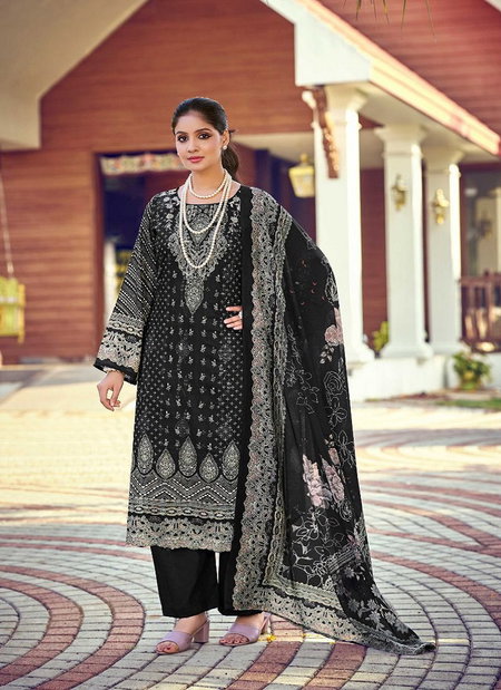 Simran Silk By Mumtaz Jam Satin Printed Dress Material Orders In India